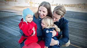 Återkommande familjefotografering