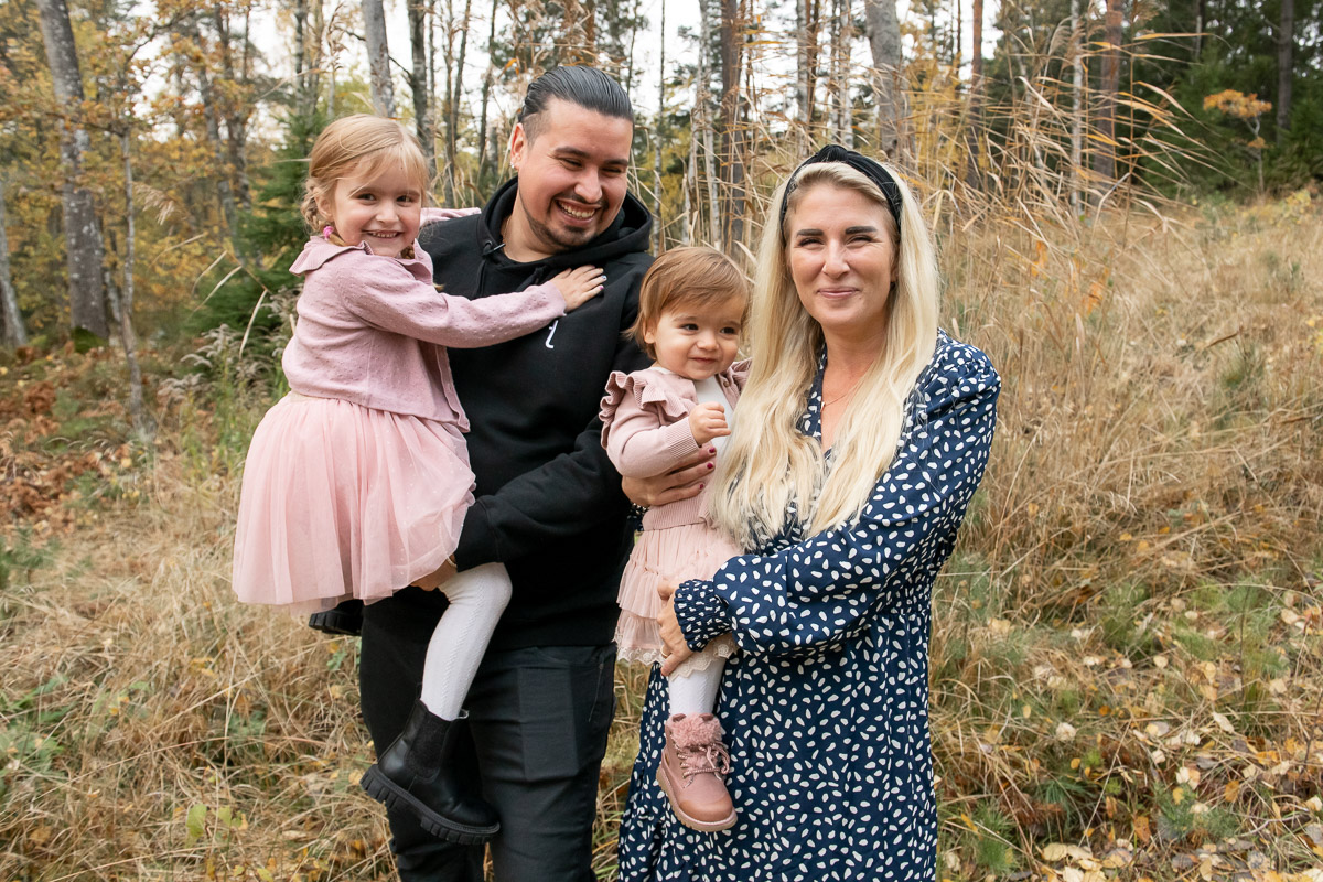 Familjefotografering Täby